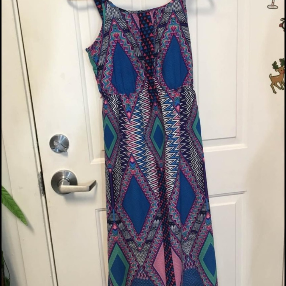 Paper doll multicolored dress size 14